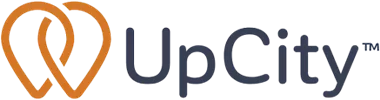 the logo for Upcity