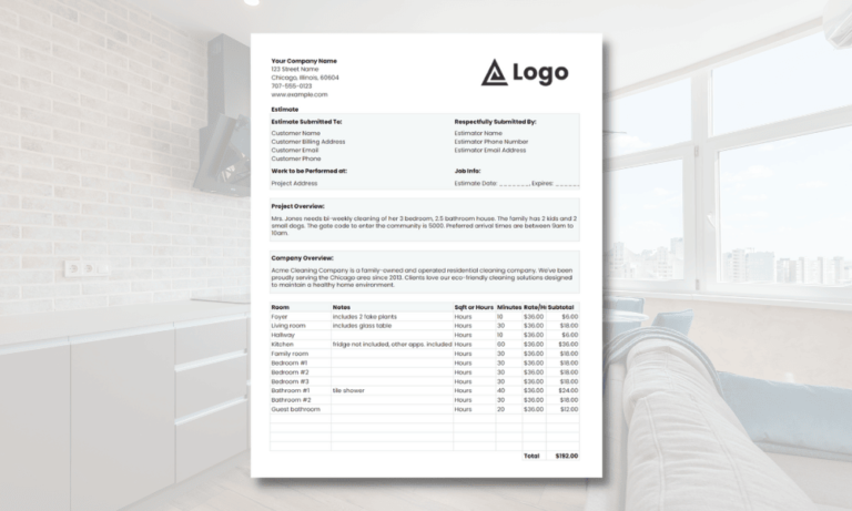 Cleaning Proposal Template: Free Editable Document for Your Cleaning Services