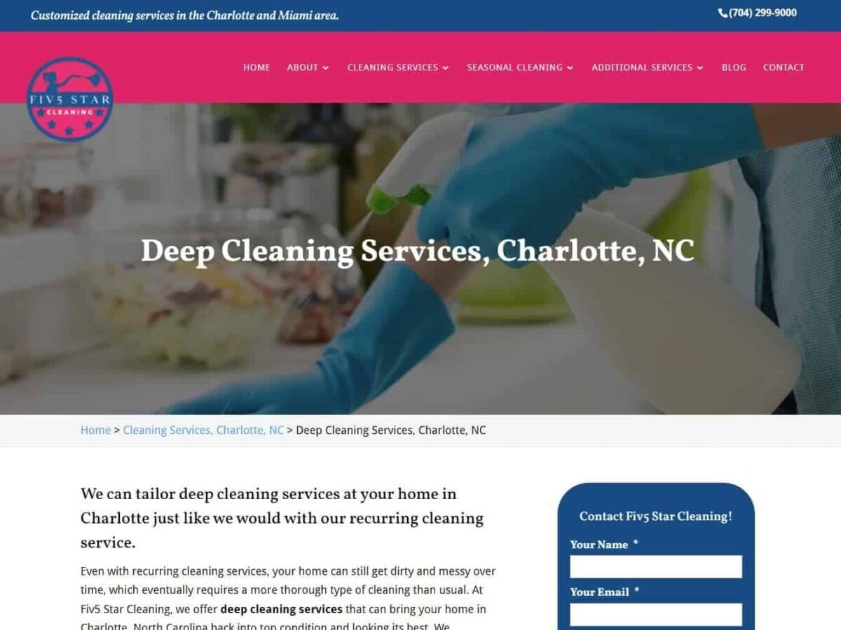 Blogcleaning Websites Fiv5starhousecleaning.com 