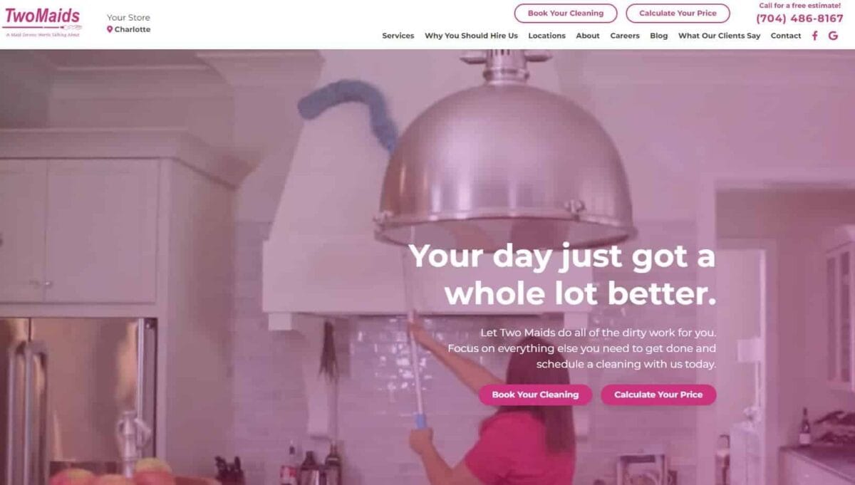 Blogcleaning Websites Twomaidsandamop.com Video